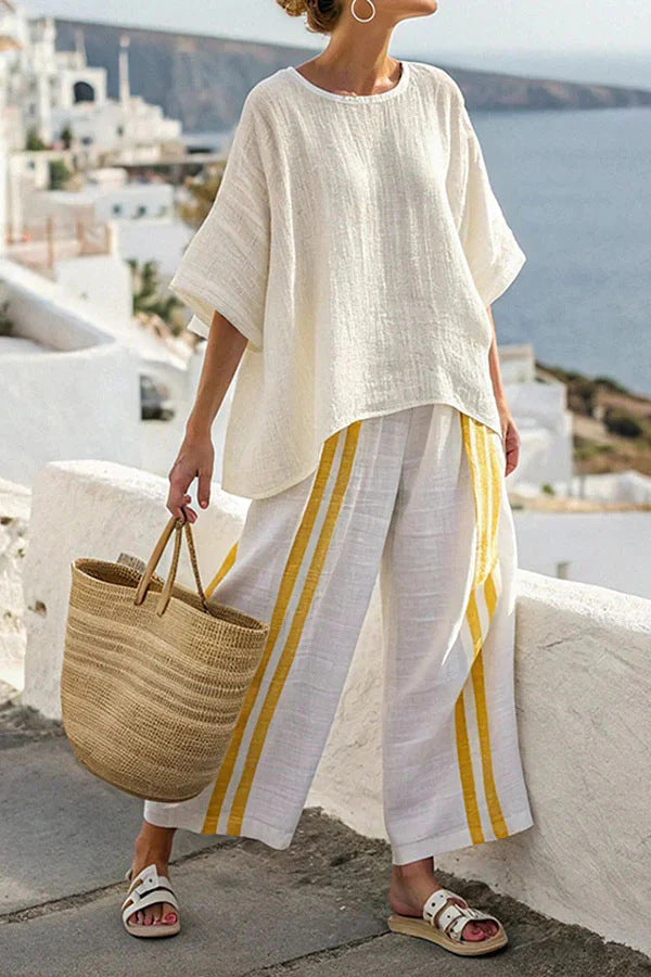 Talia | Timeless Stripe Set