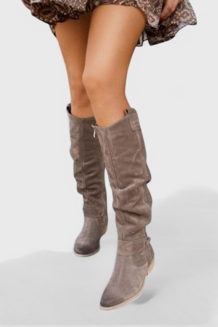Talia | Retro-Inspired High Boots