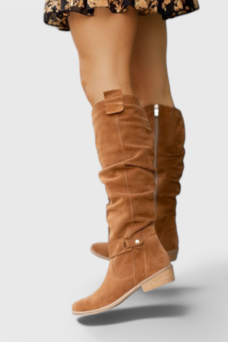 Talia | Retro-Inspired High Boots
