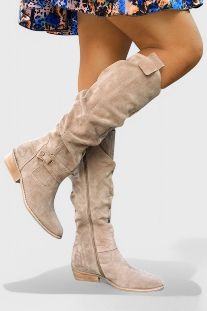 Talia | Retro-Inspired High Boots