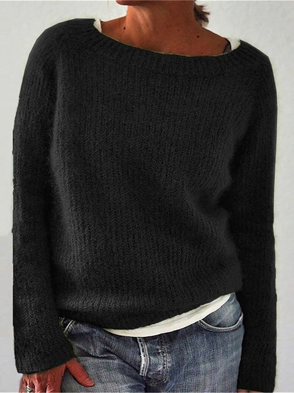 Talia | Round Neck Knitted Sweater