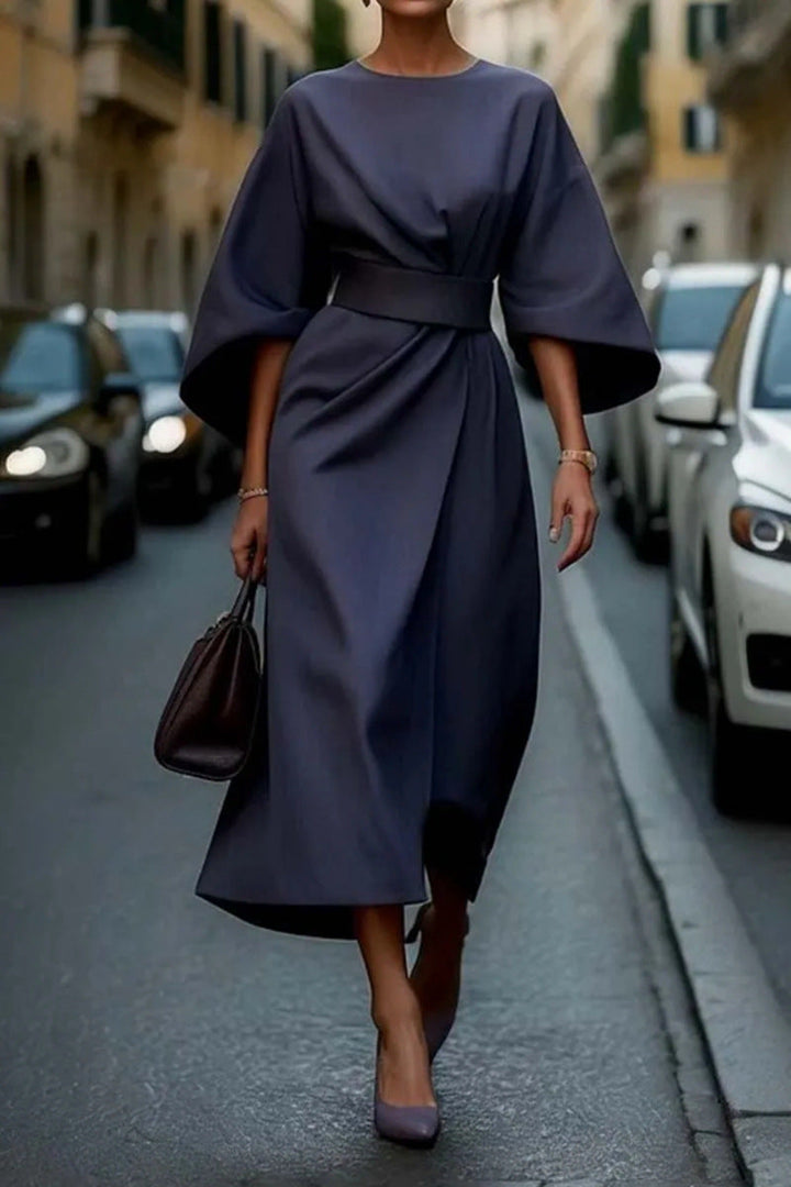 Talia | Stylish Belted Dress Look