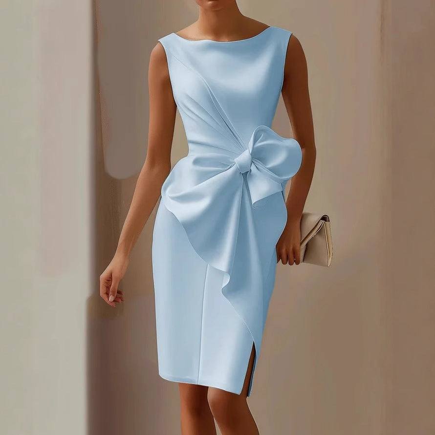 Talia | Elegant Bow-Tie Dress