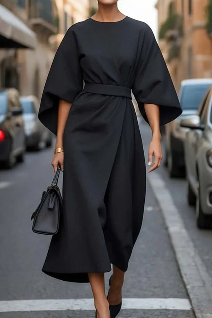 Talia | Stylish Belted Dress Look