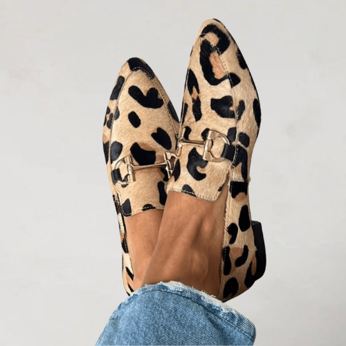 Talia | Printed Moccasins