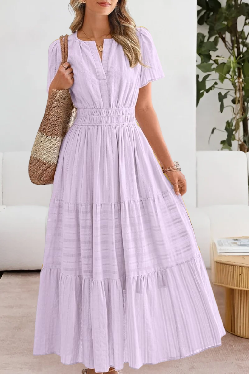 Talia | Breezy Boho Dress with Flowy Charm