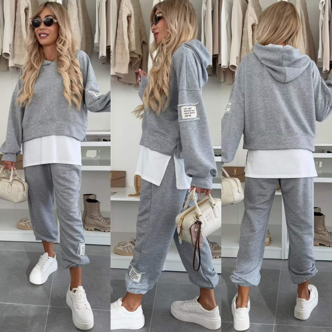 Talia | Hooded Casual Sweatshirt Set