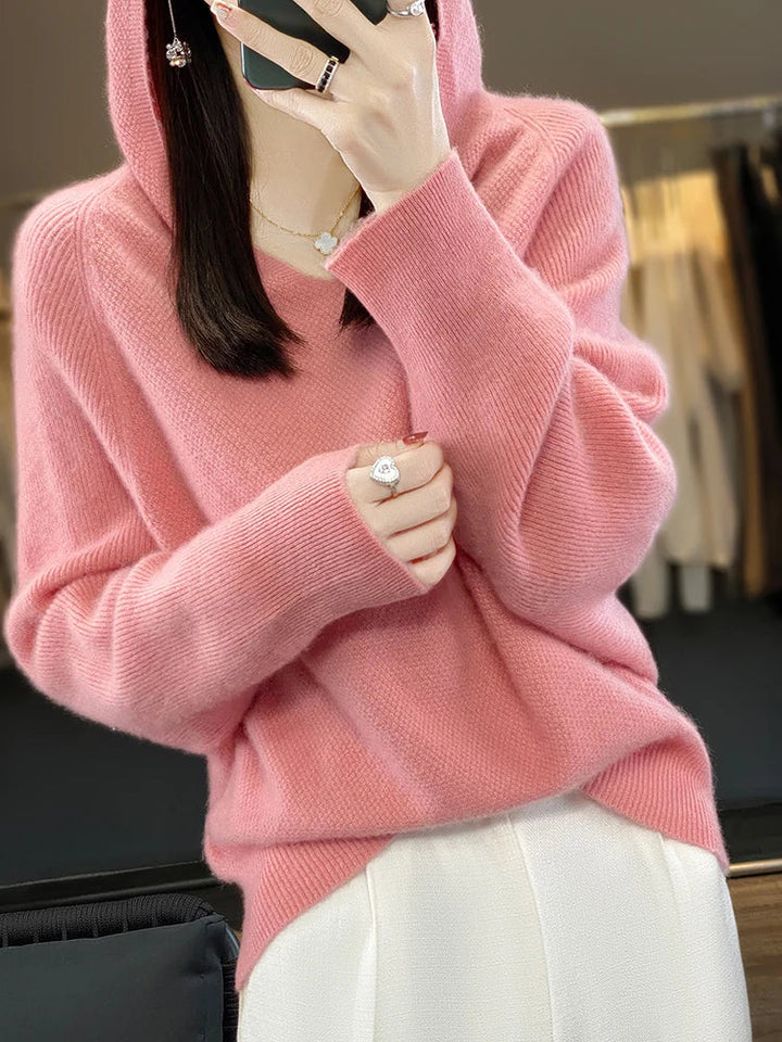 Talia | Soft Hooded Sweater