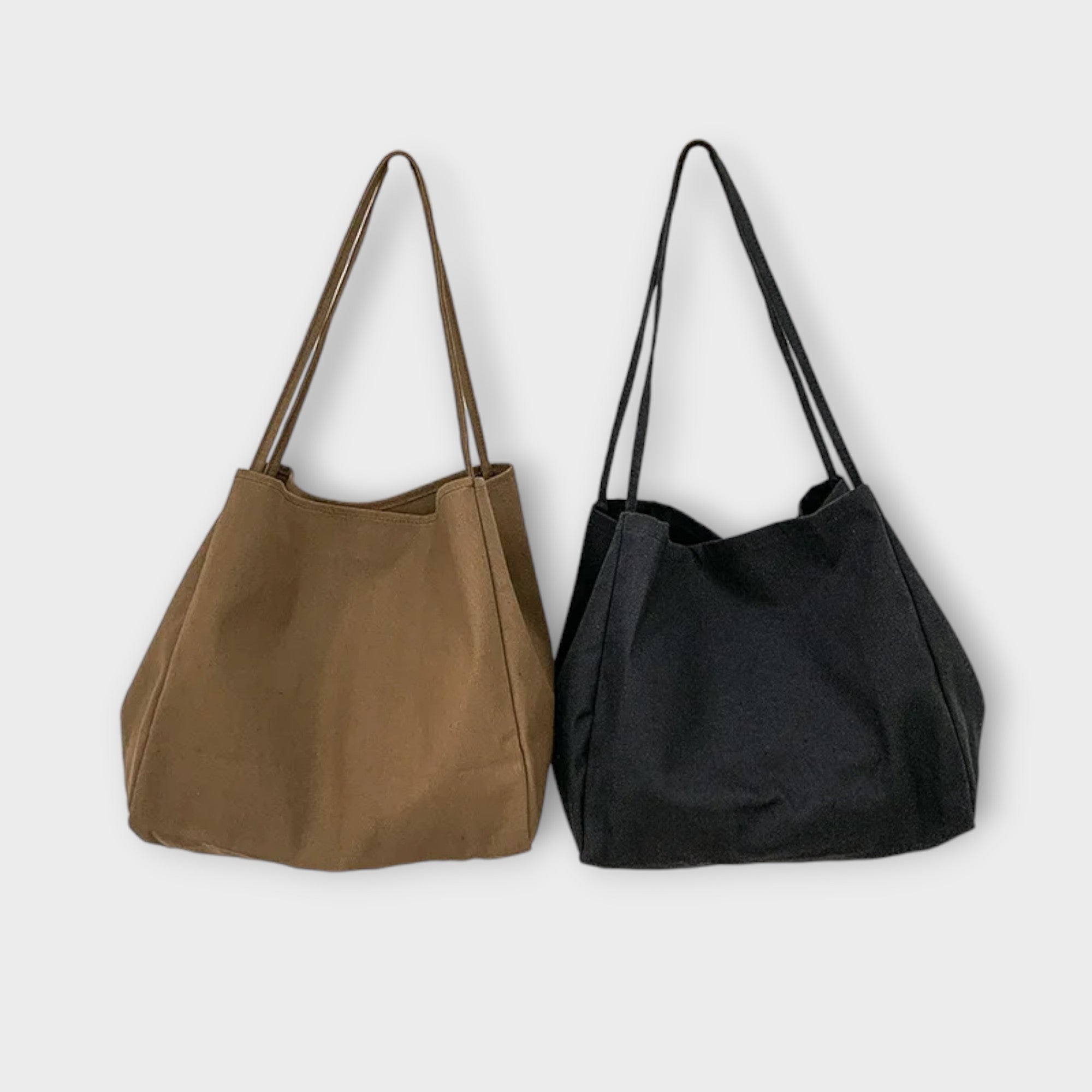 Talia | High-Quality Large Canvas Shopper Bag