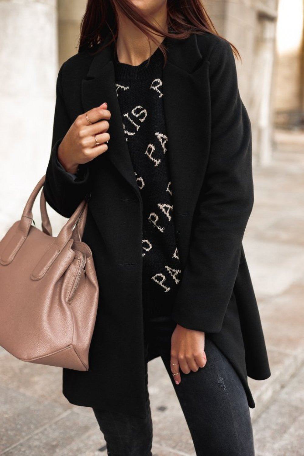 Talia | Elegant Lapel Coat