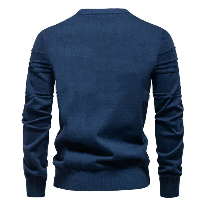 Talia | Trendy men’s sweater with check pattern