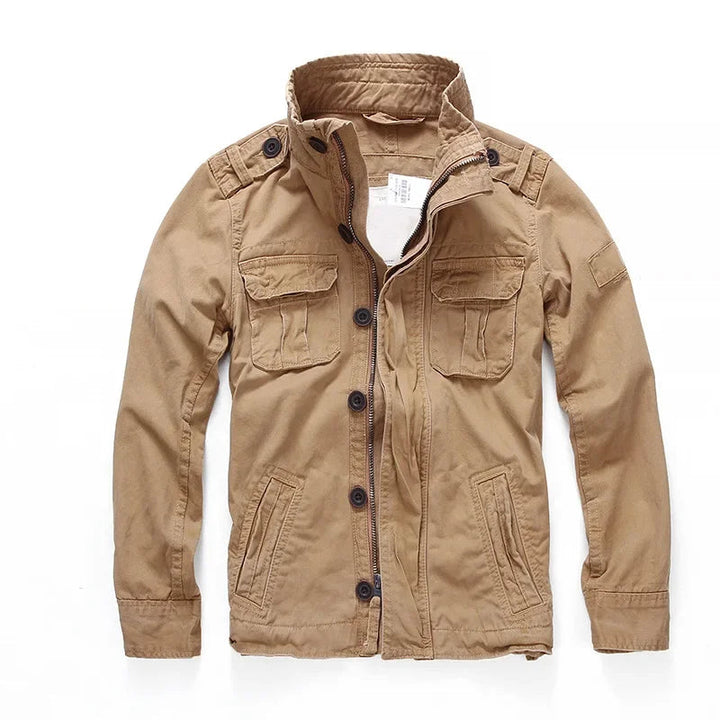 Talia | Rugged Cotton Cargo Jacket
