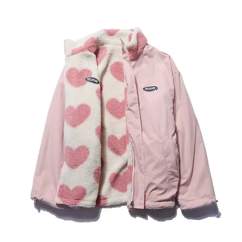 Talia | Reversible Heart Jacket