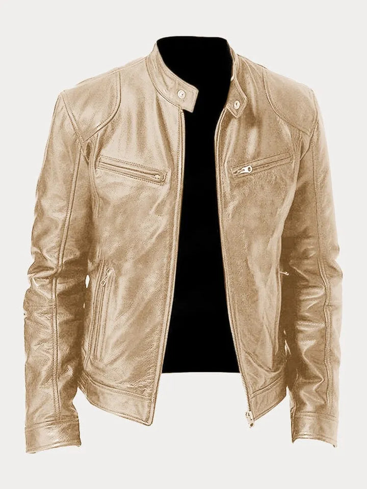 Talia | Stylish Biker Leather Jacket for Men