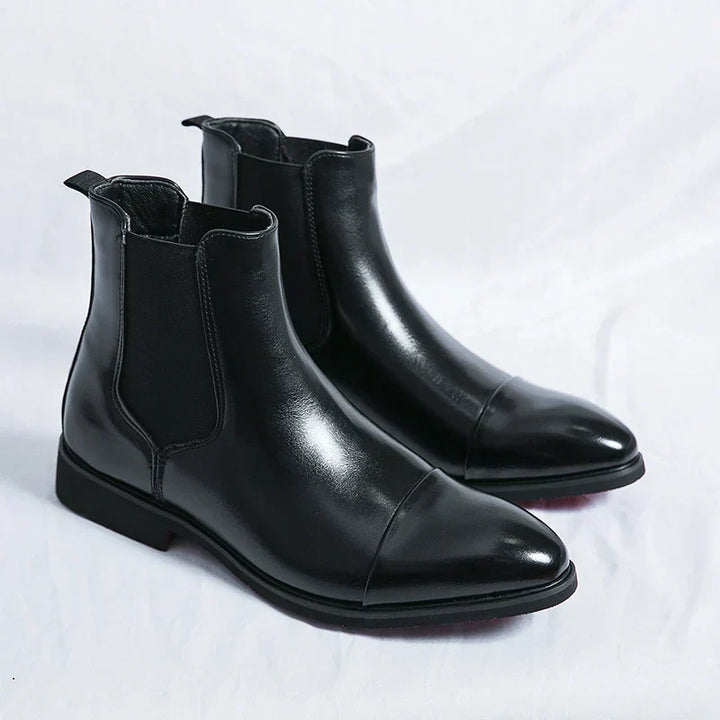 Talia | Giovanni Rossi Leather Chelsea Boots