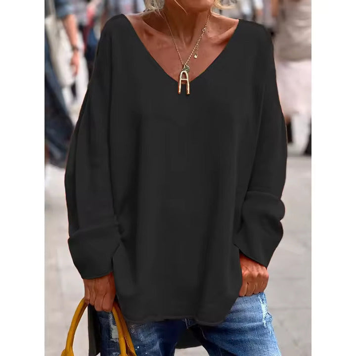 Talia | Casual Chic V-Neck Blouse