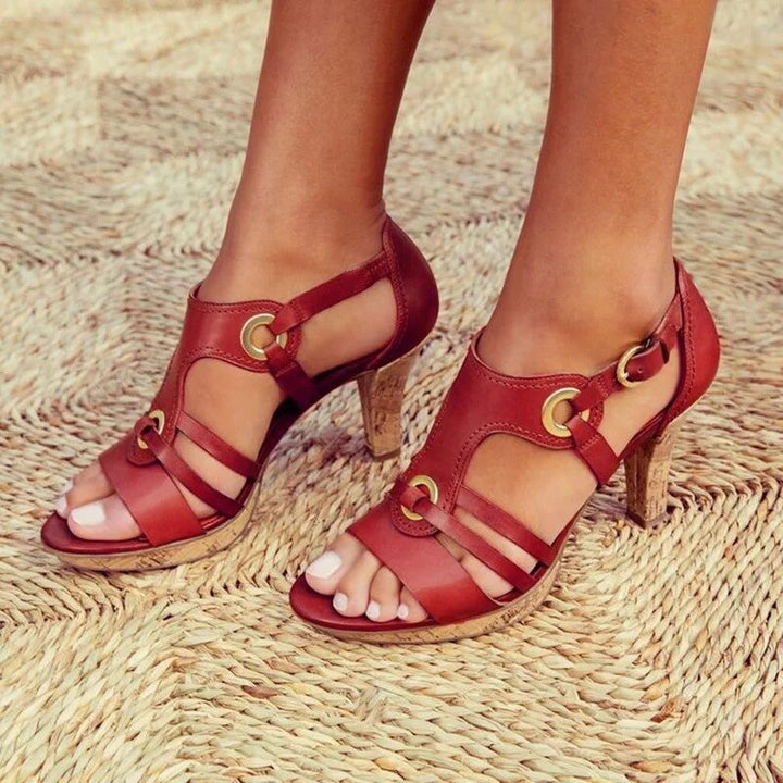 Talia | Chic Strappy Heeled Sandals