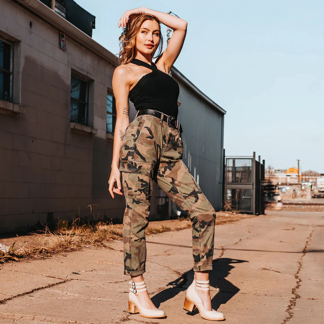 Talia | Vintage Elegance Leather Heels