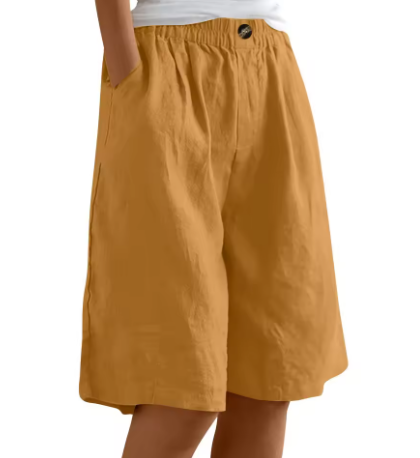 Talia | Linen Comfort Relaxed Shorts