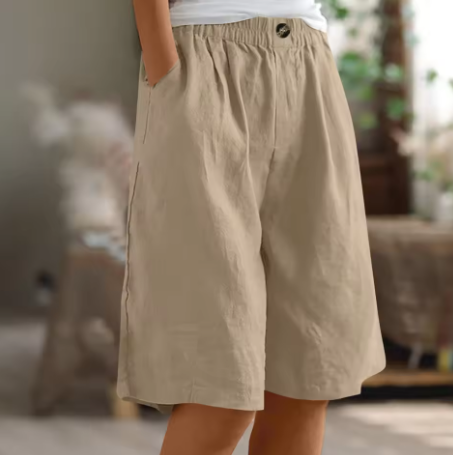 Talia | Linen Comfort Relaxed Shorts
