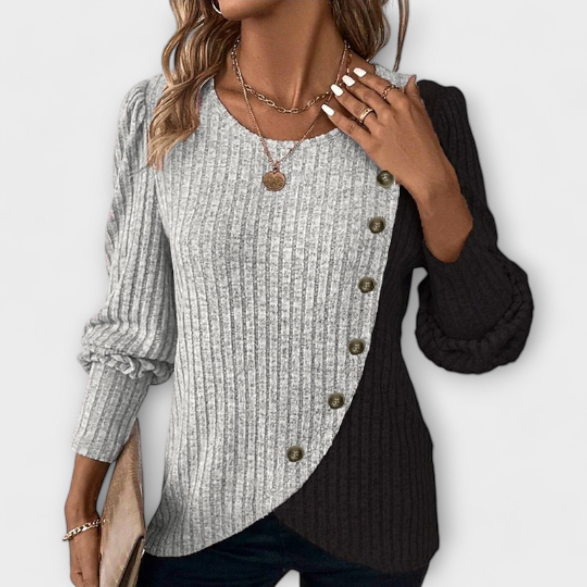 Talia | Elegant Knitted Blouse