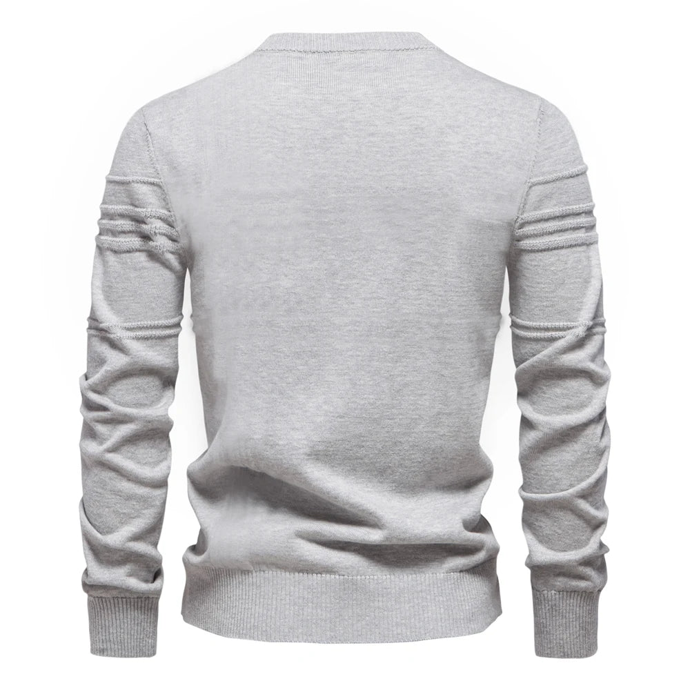 Talia | Trendy men’s sweater with check pattern
