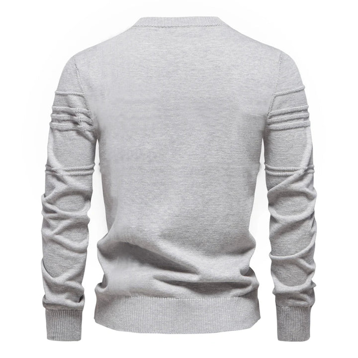 Talia | Trendy men’s sweater with check pattern