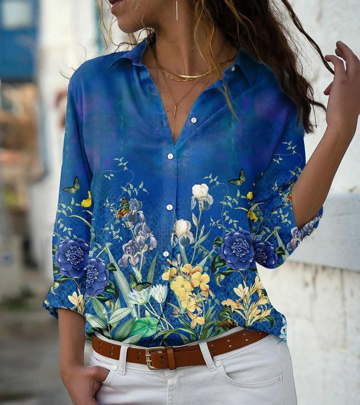 Talia | Casual Printed Blouse