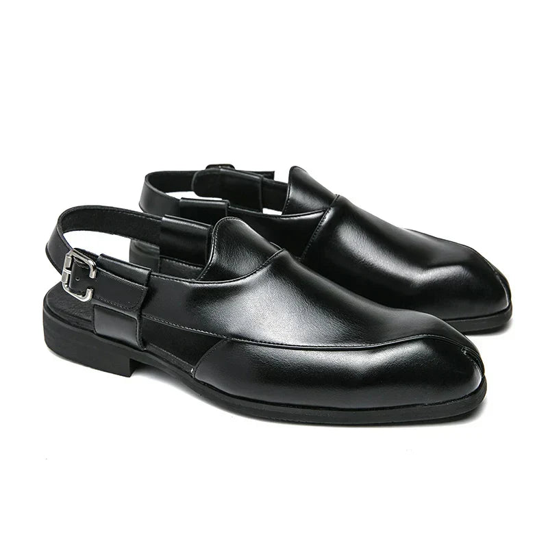 Talia | Cambridge Leather Cutout Loafers