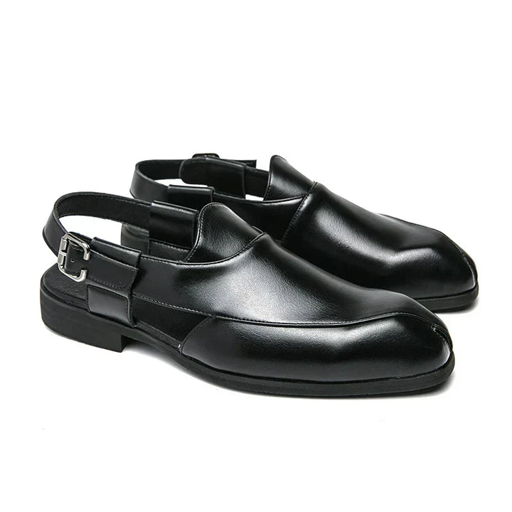 Talia | Cambridge Leather Cutout Loafers