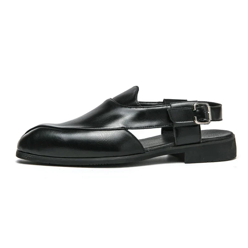Talia | Cambridge Leather Cutout Loafers