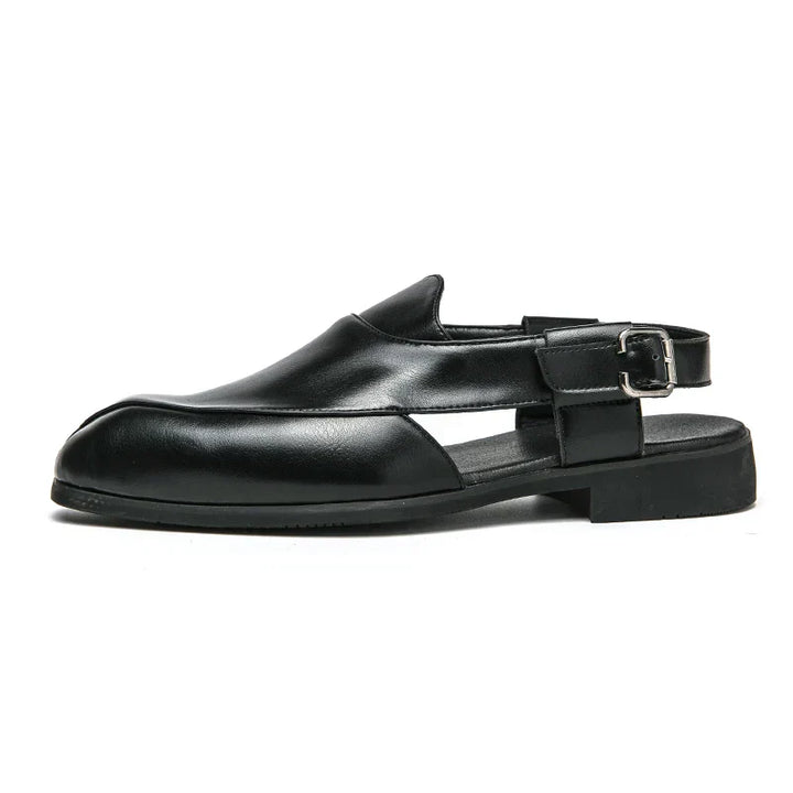 Talia | Cambridge Leather Cutout Loafers
