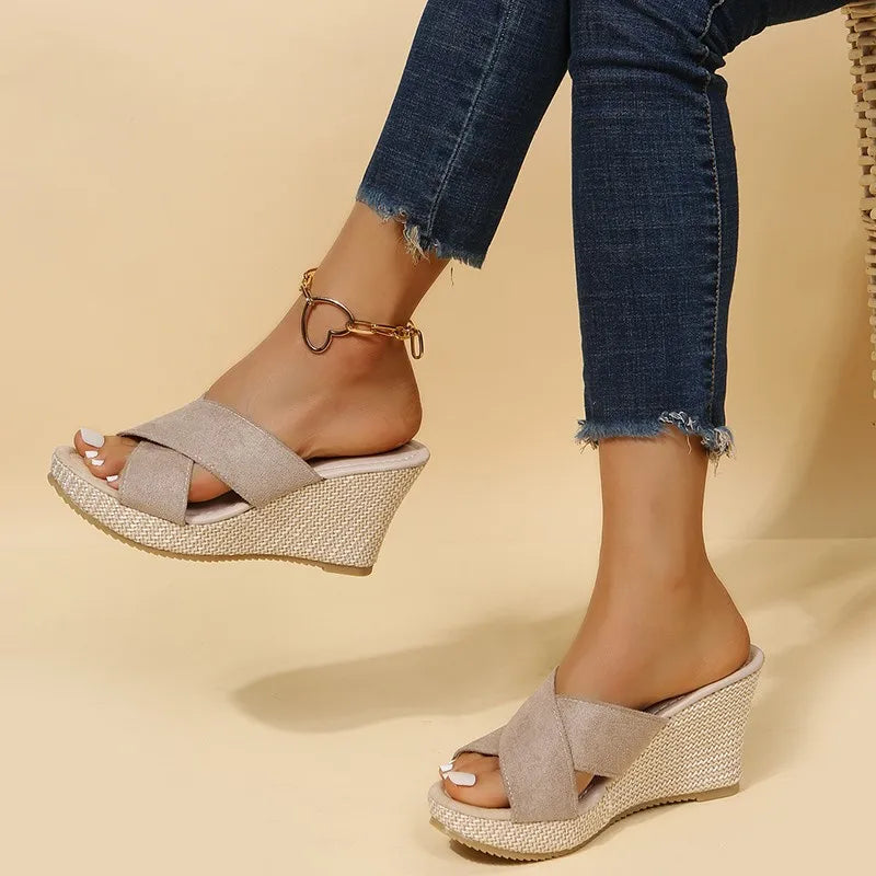 Talia | Chic Wedge Sandals