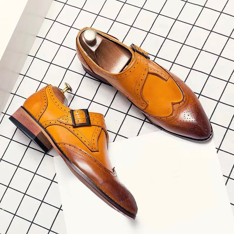 Talia | Maxwell Elm Pointed Oxford Shoes