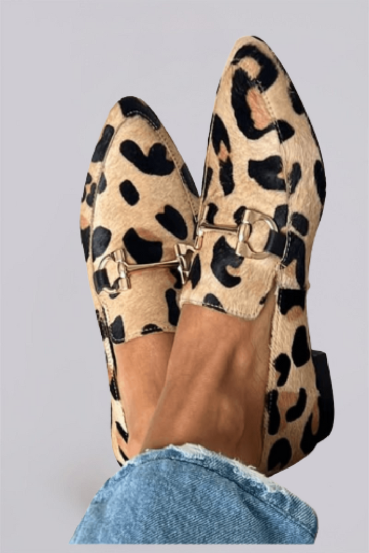 Talia | Printed Moccasins
