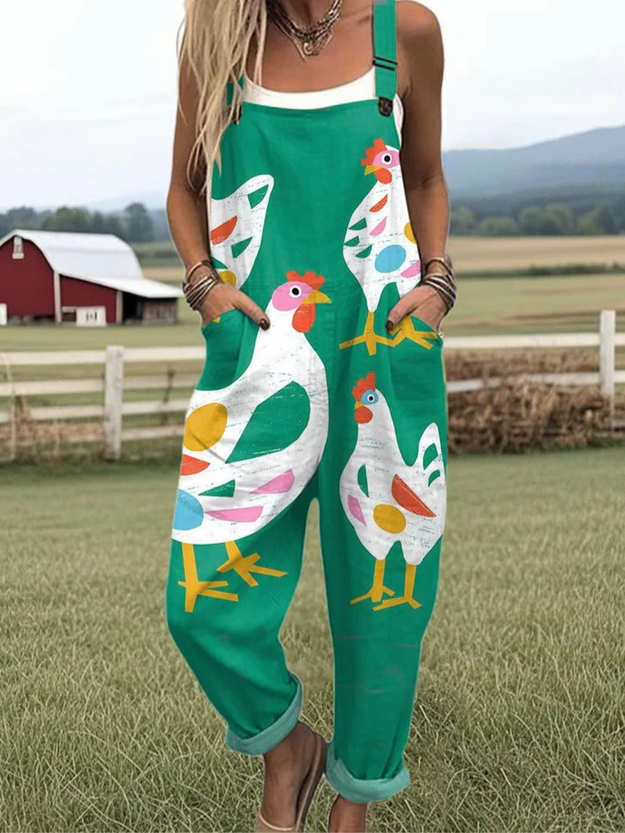 Talia | Blossom Trail Wide-Leg Jumpsuit