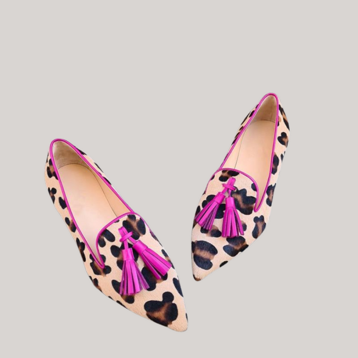 Talia | Leopard Loafer