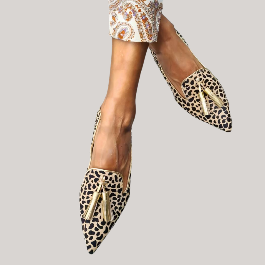 Talia | Leopard Loafer