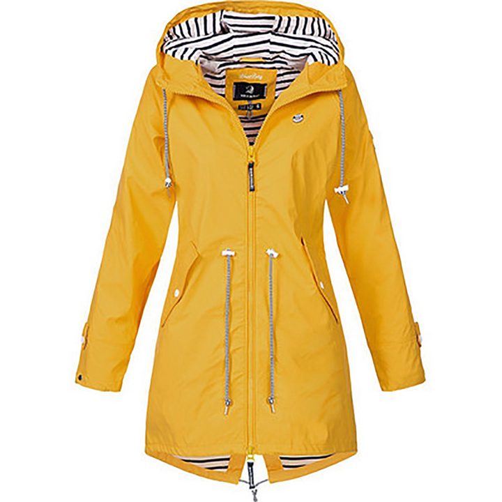 Talia | Hooded Raincoat