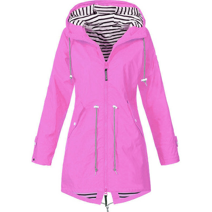 Talia | Hooded Raincoat