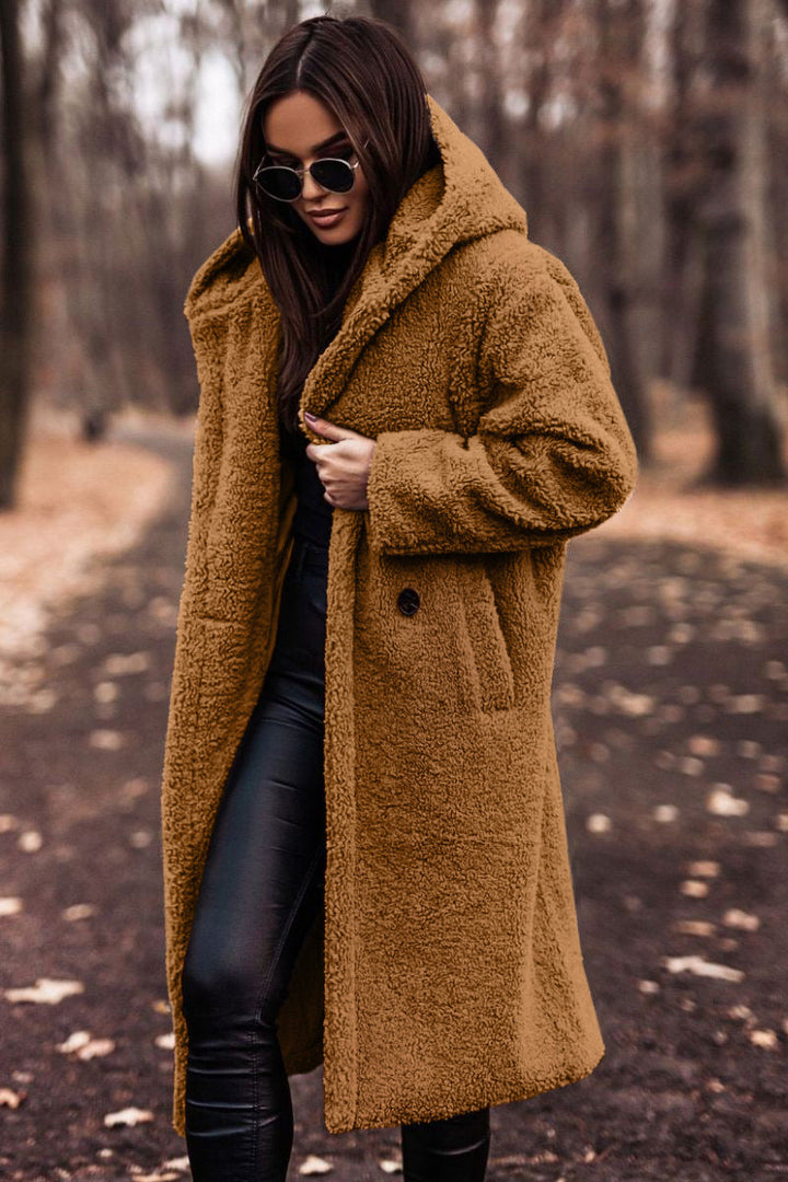 Talia | Warm Woolen Jacket with Hood