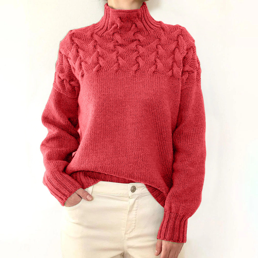 Talia | Warm Knitted Turtleneck