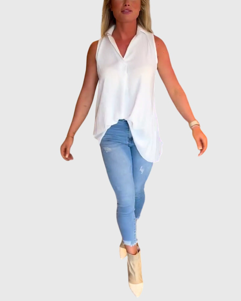 Talia | Sleeveless Top
