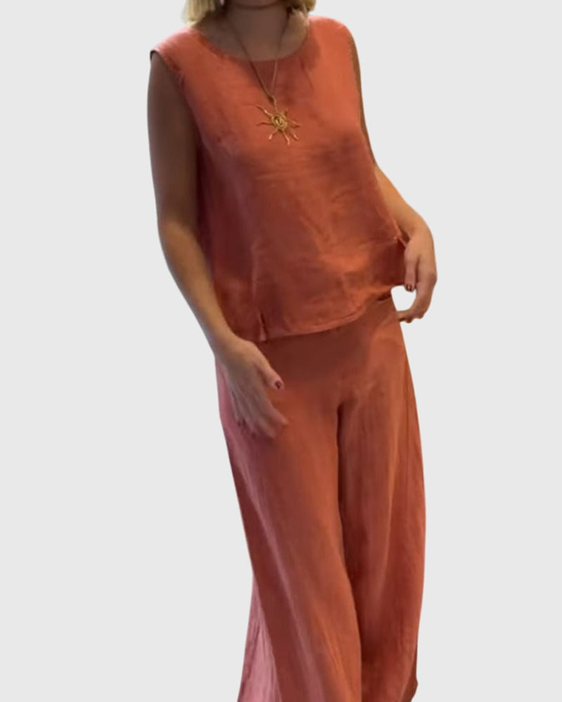 Talia | Bohemian Two-Piece Set