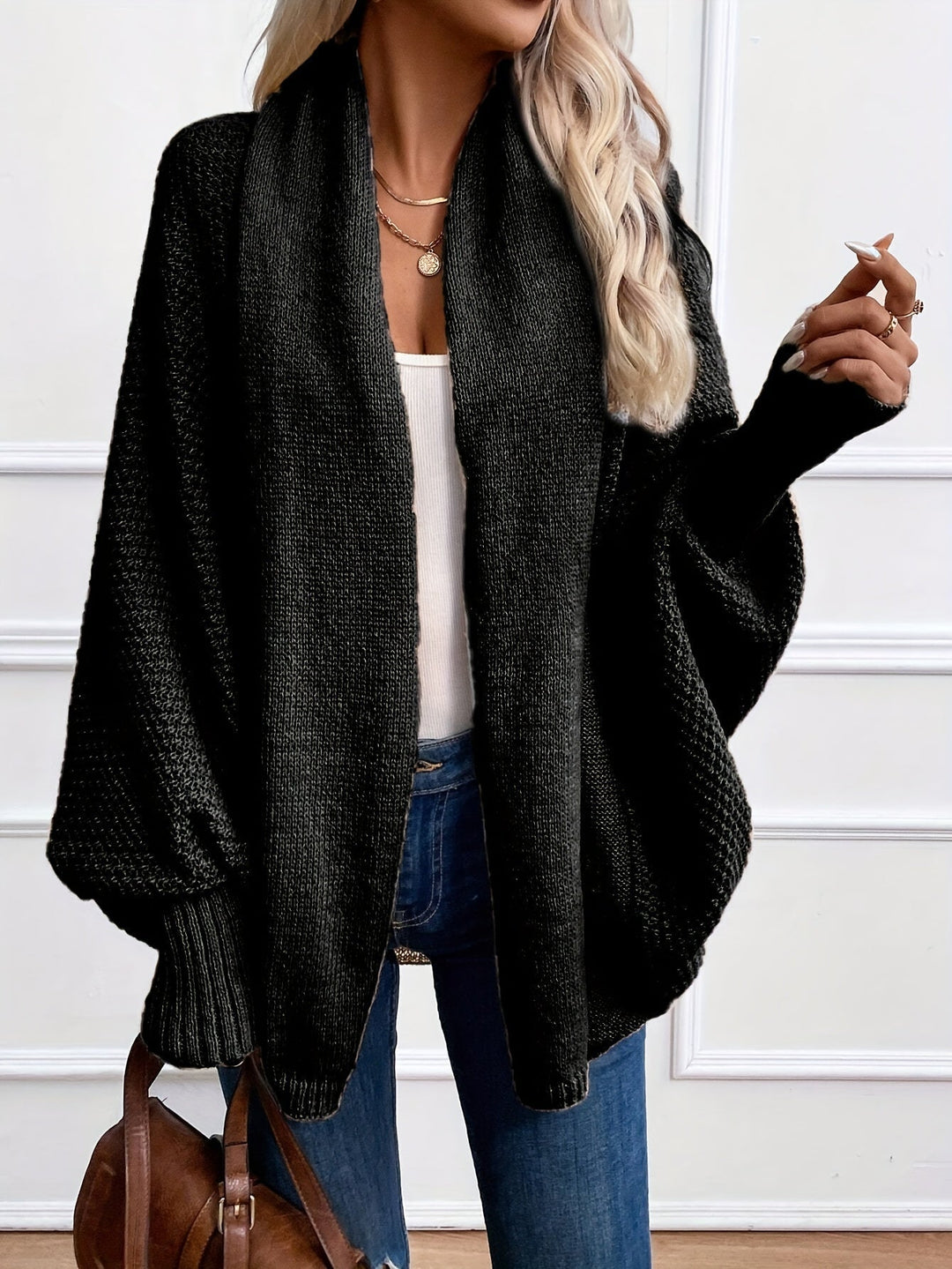 Talia | Batwing Knit Cardigan