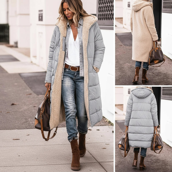 Talia | Long Quilted Coat