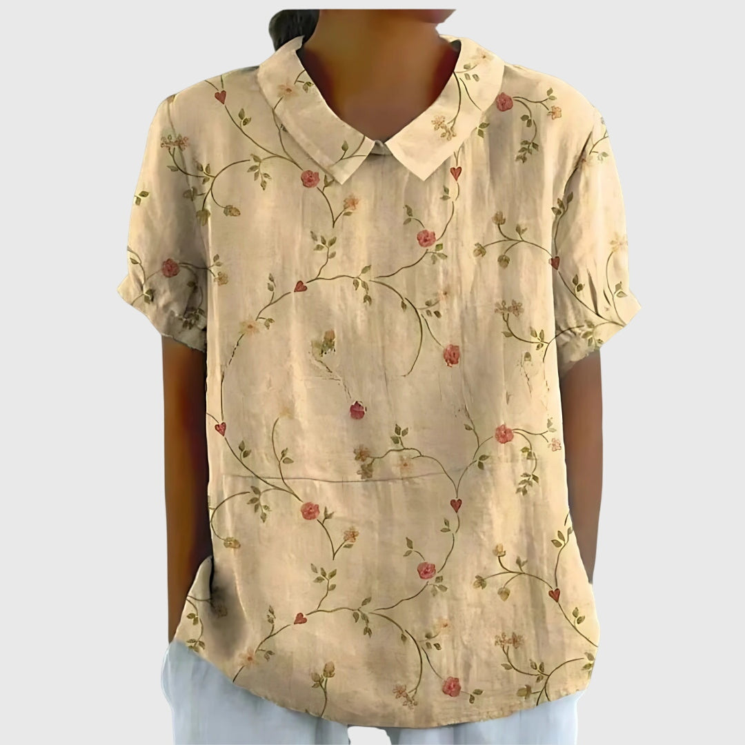 Talia | Floral Blouse