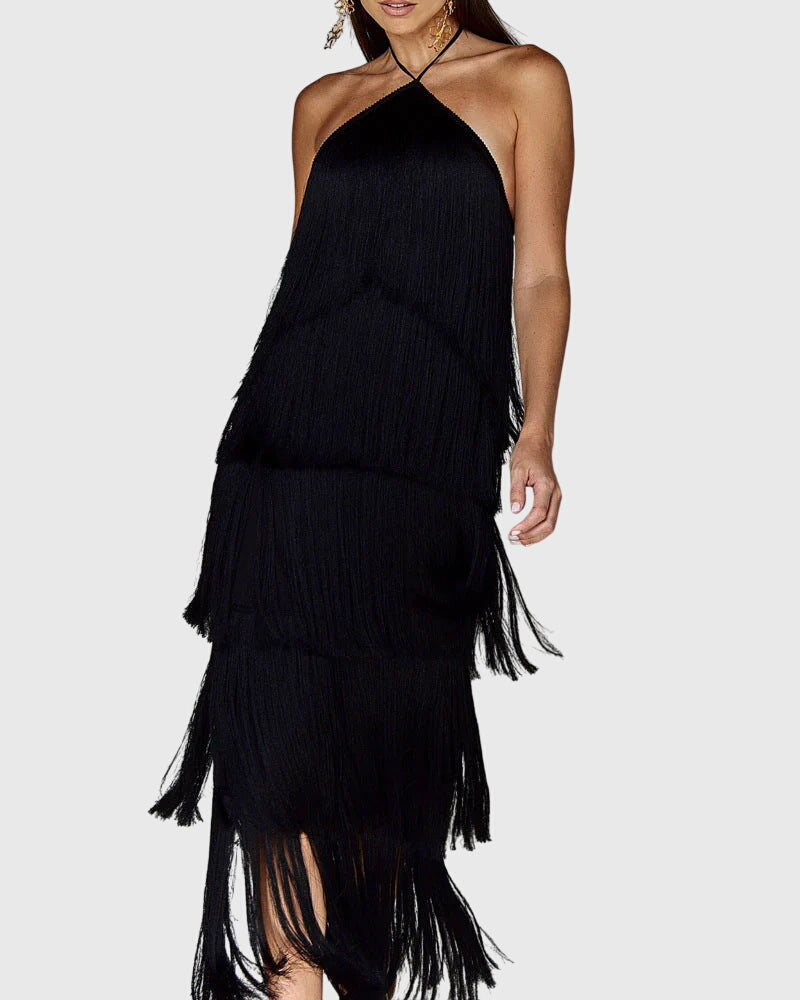 Talia | Tassel Dress