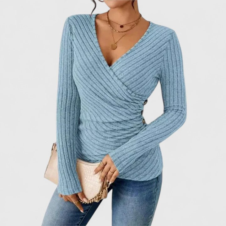 Talia | Sophisticated Tucking Top