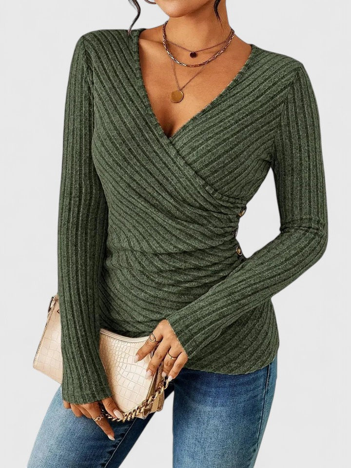 Talia | Sophisticated Tucking Top